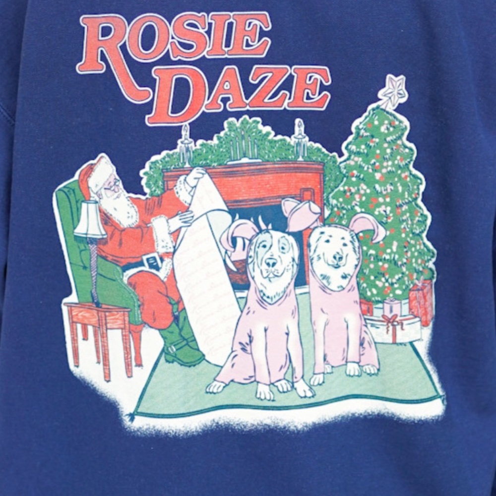 Rosie Daze Christmas 2023 sweatshirt